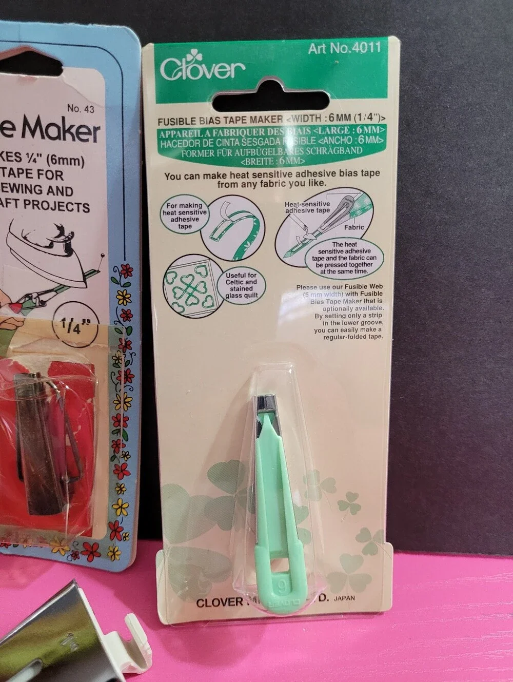 Bundle Of 12 Bias Tape Makers For Sewing And Crafts (1594)